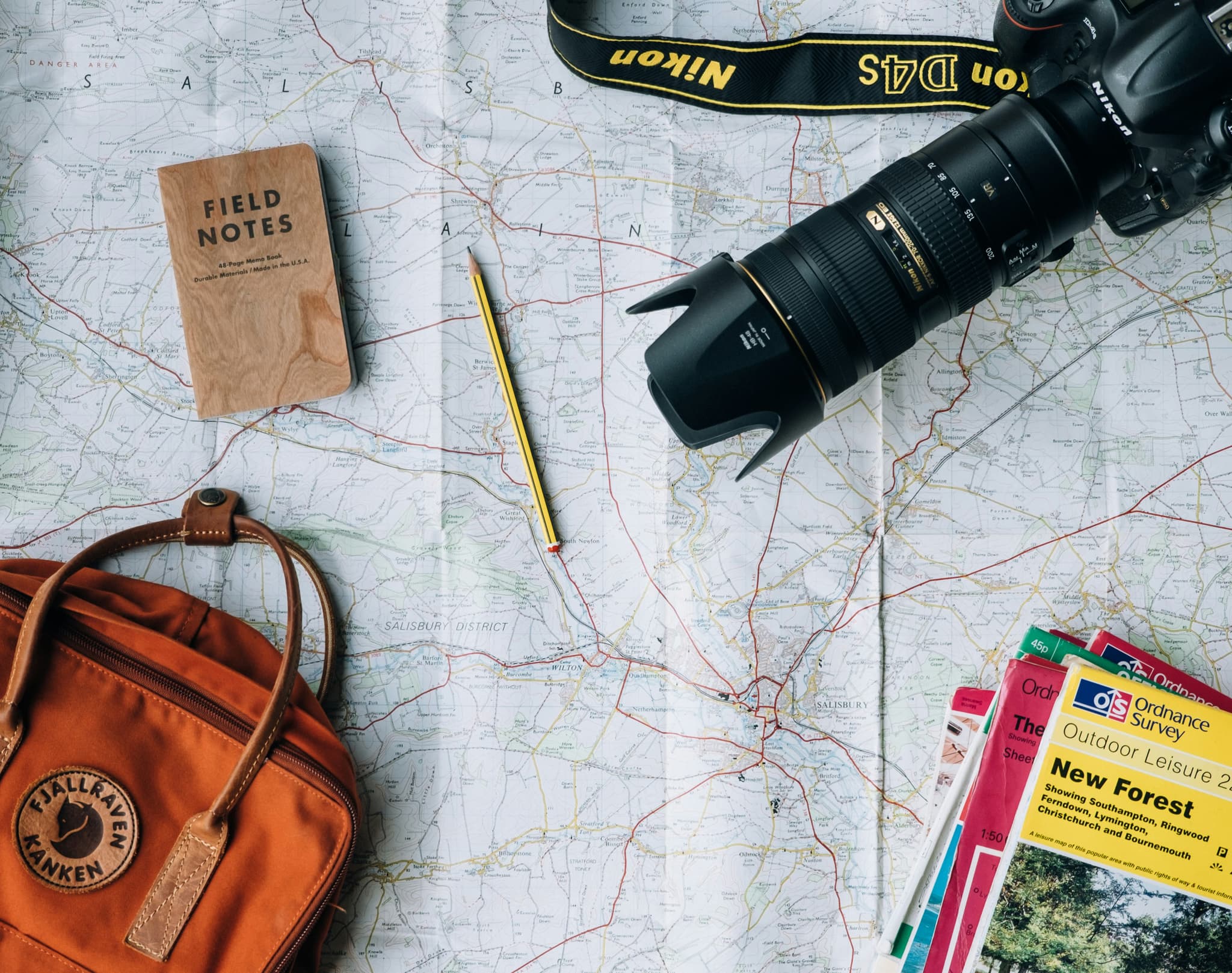 International traveler planning vacation